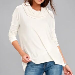 Jack by BB Dakota Hogan Ribbed Cowl Neck Sweater​​​​​​​​​​​